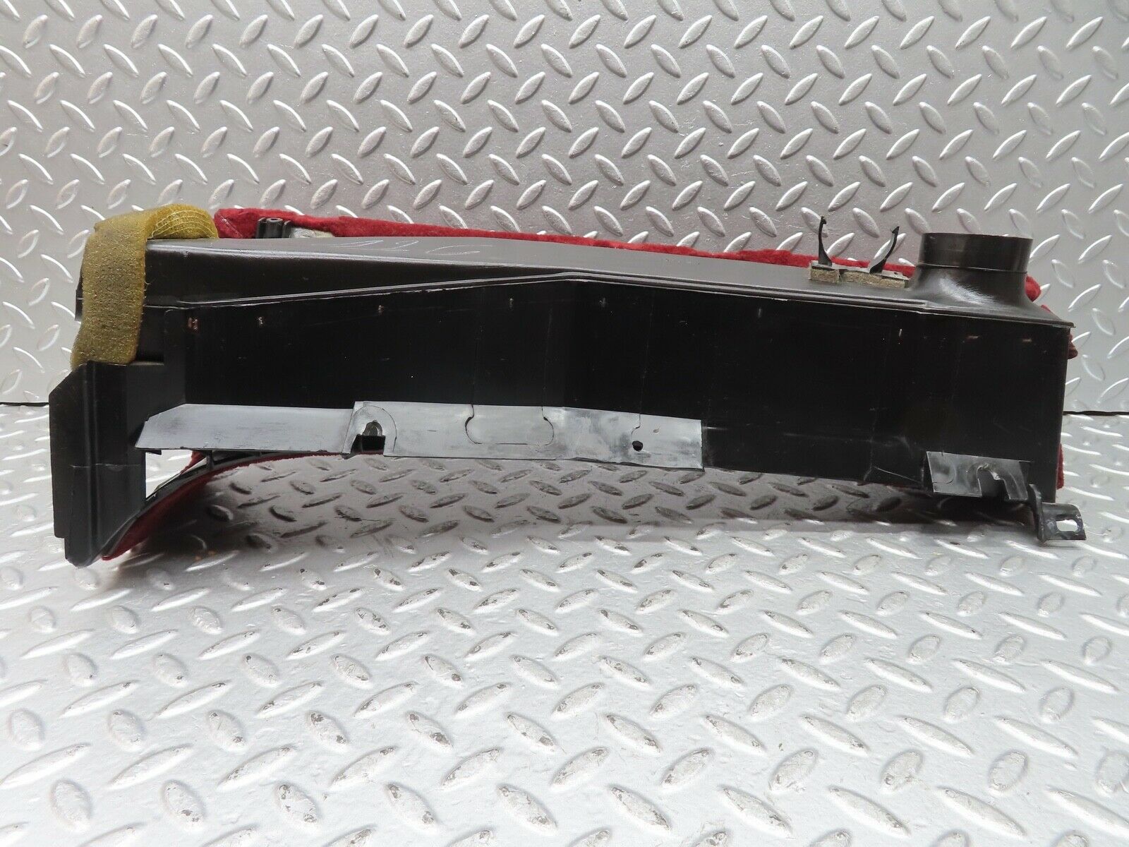 21497 Mercedes-Benz W126 300SE Under Dash Panel Left Burgundy Red 1268305144