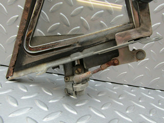 W108 quarter window glass front right used OEM
