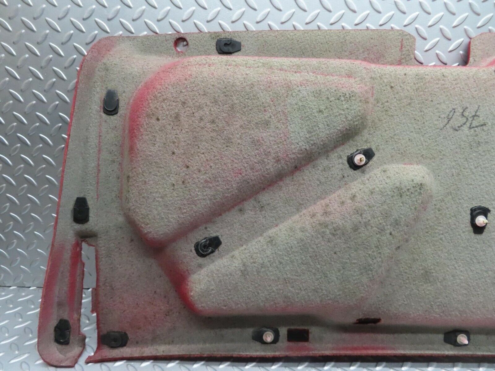 11859 Mercedes-Benz R129 300SL Coupe Interior Boot Lid Cover Panel Red