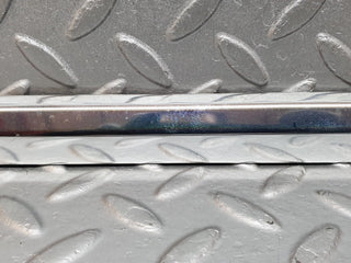 W126 rear right door chrome moulding trim used OEM