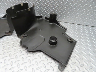 W140 Coupe engine bay undertray cover pair used OEM