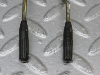 W126 rear door lock knob pair used OEM