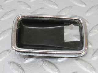 W108 chrome frame for door opener left used OEM