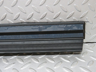 W124 Cabriolet left door sill trim black used OEM