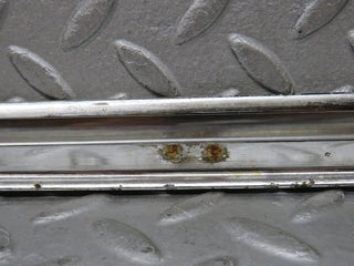 W109 front right door chrome moulding trim used OEM