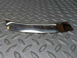 W116 rear left wheel arch lower chrome trim used OEM