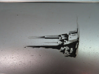 19750 Mercedes-Benz C140 CL420 Coupe Side Skirt Left Side Silver 1406901540