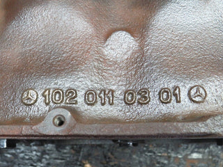 29957 Mercedes-Benz W123 230E Engine Block 1020110301 M102.980