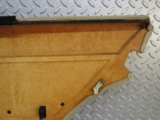 W124 rear left door card beige used OEM