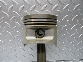 W123 piston with connecting rod used OEM
