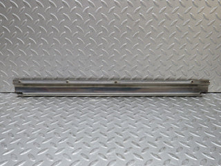 W109 rear left door sill chrome used OEM