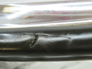 W116 front left upper bumper corner used OEM