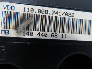 C140 instrument cluster used OEM