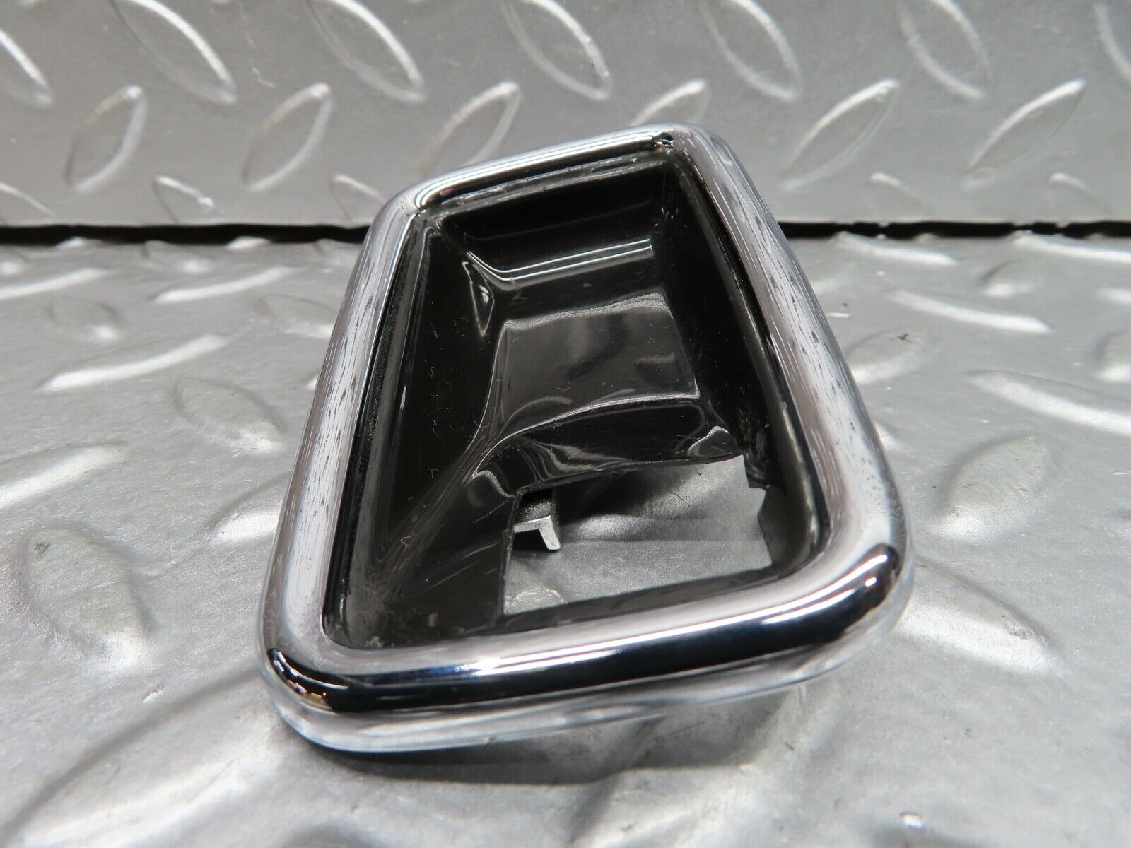 21080 Mercedes-Benz W123 230E Chrome Frame For Door Opener Left 1087660511
