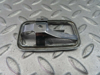 W108 chrome frame for door opener right used OEM