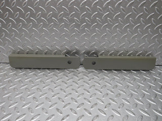 32366 Mercedes-Benz S124 300TE Rear Seat Hinge Cover Trim Pair 1249240243