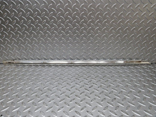 W116 front left door chrome trim used OEM