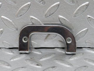 27965 Mercedes-Benz W123 280E Right Interior Chrome Door Latch Trim 1237230224