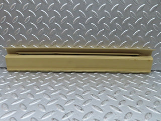 W123 rear right door sill trim beige used OEM