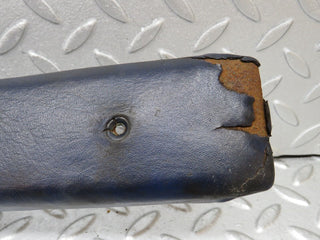 W109 b pillar cover panel right side blue used OEM
