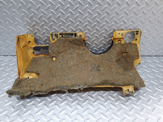 W124 under dash panel right side palomino used OEM