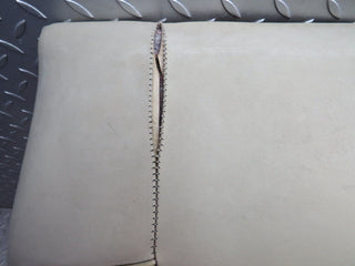 34414 Mercedes-Benz C126 380SEC Coupe Rear Seat Set Leather Beige 1249240123