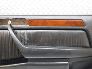 W124 Cabriolet right door card black used OEM