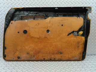 W126 front left door card palomino used OEM