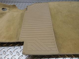 W124 Coupe front right floor carpet beige used OEM