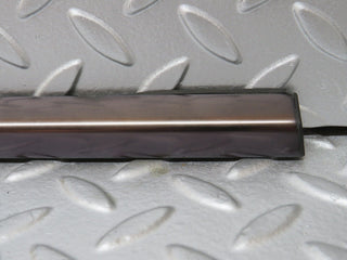 W210 front right door window exterior trim used OEM