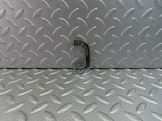 10830 Mercedes-Benz W123 230E Left Interior Chrome Door Latch Trim 1237230124