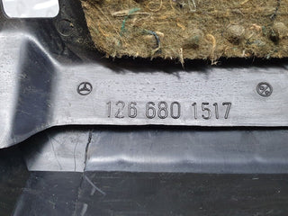 41055 Mercedes-Benz W126 300SE Under Dash Panel Left Beige 1268305344 1266801517 1268305144