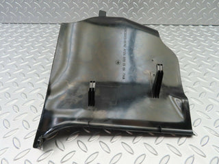 W124 Wagon front left kick panel trim black used OEM