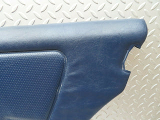 W123 rear right door card blue used OEM
