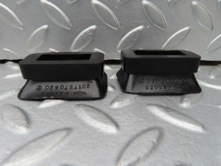 16457 Mercedes-Benz W124 260E Door Check Strap Rubber Seal Pair 2017270430