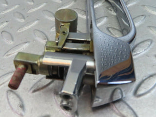 W116 chrome door handle rear right used OEM
