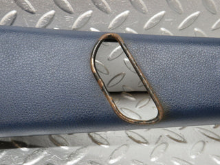 W123 b pillar cover left side blue used OEM