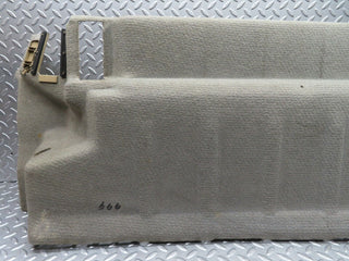 20009 Mercedes-Benz R129 300SL Coupe Trunk Carpet Fuel Tank Cover Cream