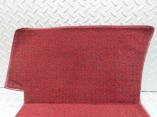 W108 front left floor carpet red used OEM
