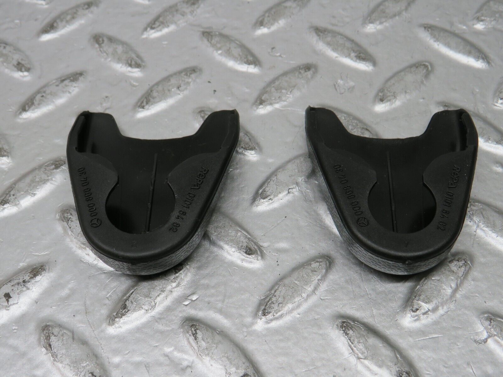 27325 Mercedes-Benz W123 280E Seat Belt Plastic Cap Pair 0008680430