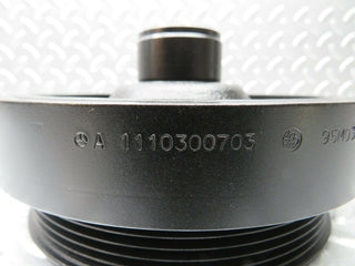 W124 Coupe crankshaft vibration damper pulley used OEM