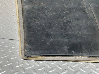 W126 front left floor carpet mat used OEM
