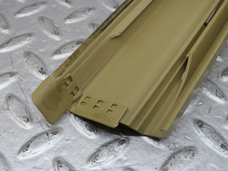 W201 Baby Benz rear left door sill trim beige used OEM
