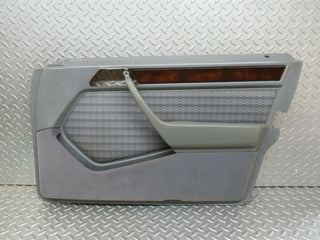 W124 Wagon front right door card grey used OEM