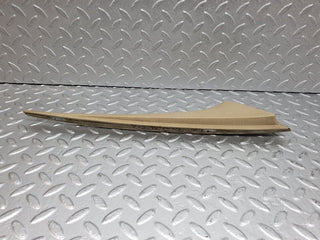 W126 rear left door interior trim beige used OEM