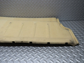 R129 SL fuel tank cover carpet beige used OEM