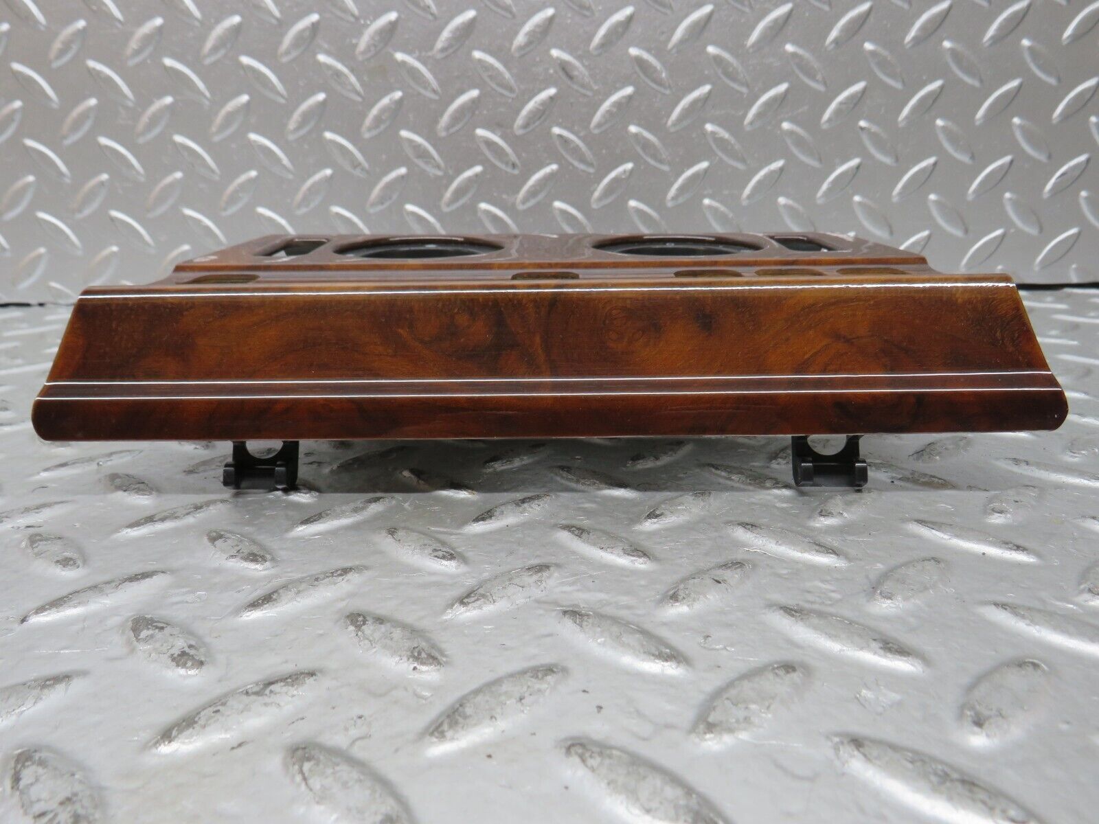 27593 Mercedes-Benz S124 300TE Wagon Heater Control Panel Wood Trim 1246830275