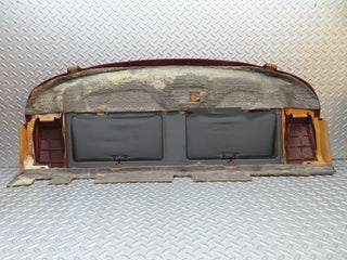 21472 Mercedes-Benz W126 300SE Parcel Shelf Burgundy Red
