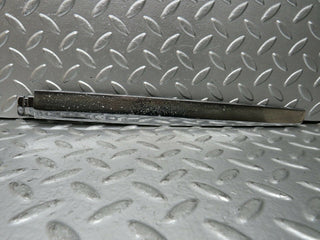 R107 SLC trunk chrome handle moulding left used OEM