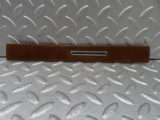 W123 dashboard wood trim zebrano used OEM